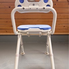 安寿 コンパクト折りたたみシャワーベンチ IC 折りたたみ介護椅子 介護用品の画像