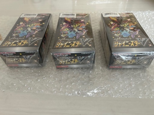 ポケモンカード　シャイニースターV 3BOX