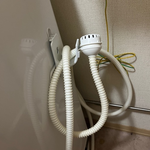 【譲渡先決定】AQUA 洗濯機　ホース,物置付き