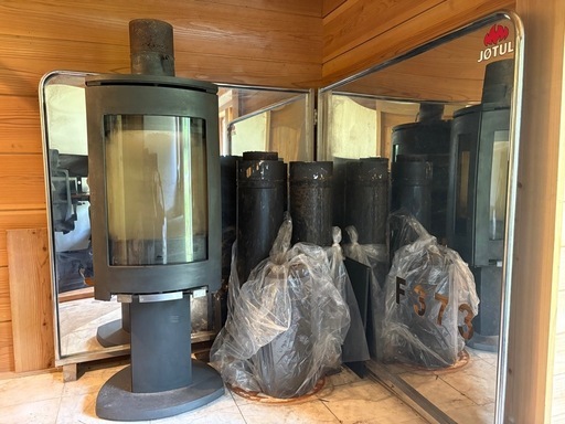 薪ストーブ JOTUL(ヨツール) | 薪ストーブ&ミニログハウスとアウトドア 中古 薪ストーブ　ヨツール　Jotul F373