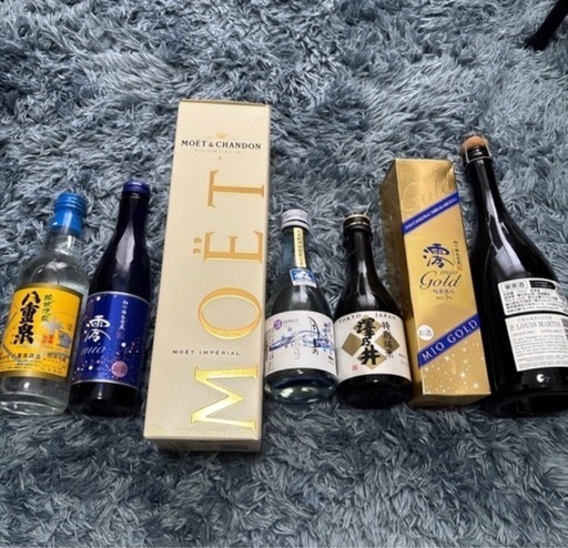 お酒セット　モエ　シャンパンなど