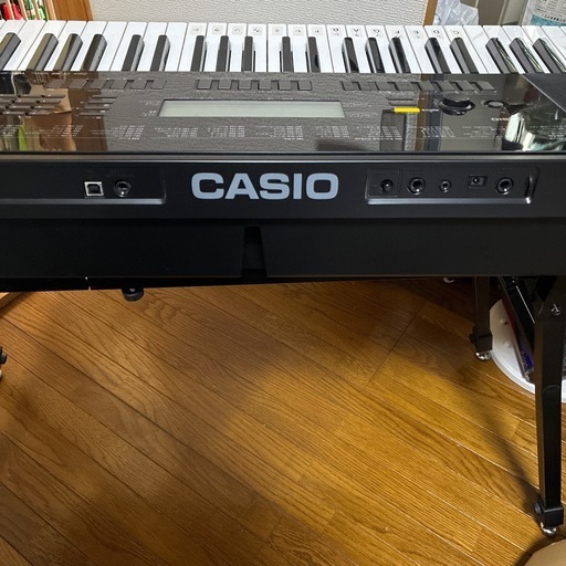 CASIO電子キーボードスタンド付 　　　　　WK-245