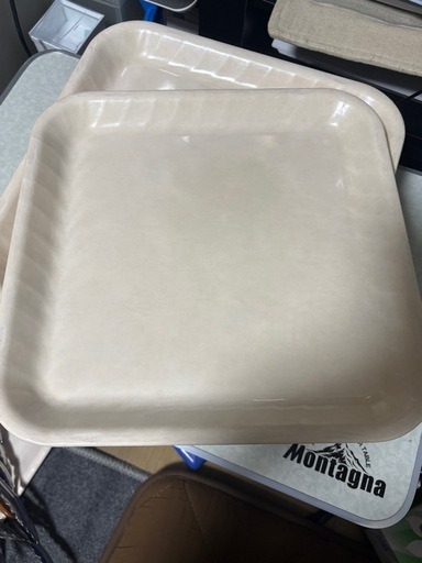 中古品　よし与工房パントレー25枚&トング２５本セット