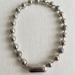 美品】MARC JACOBS マークジェイコブス ザ モノグラム ボールチェーン 