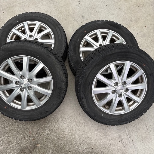 195/65/15 スタッドレスホイール4本セット　深溝
