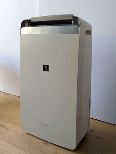 シャープ 衣類乾燥機 除湿機 CV-N180-W コンプレッサー方式 /木造23畳まで /鉄筋45畳まで プラズマクラスター