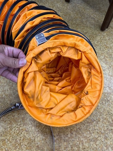 スイデン（Suiden）製　フレキシブルダクト SPダクト（型番：SJFD-230SP）　排風機（ジェットスイファン）用の交換・延長用