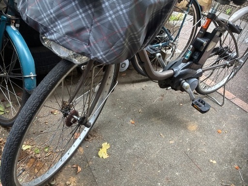 ナショナルの電動自転車バッテリー6.５アンペア