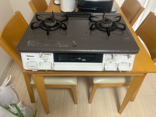 都市ガス用ガスコンロ