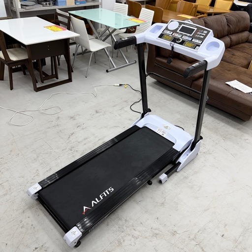 【超美品‼️】定価99,800円♪ アルインコ 最高速度16km/h ランニングマシン AFR1016 ルームランナー トレッドミル 