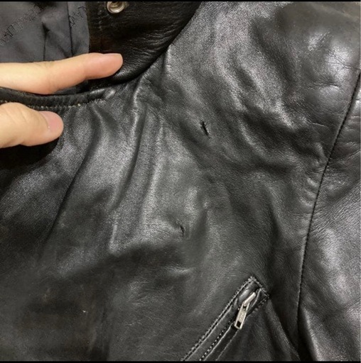 ジョンローレンスサリバン ダブルライダースジャケット レザージャケット