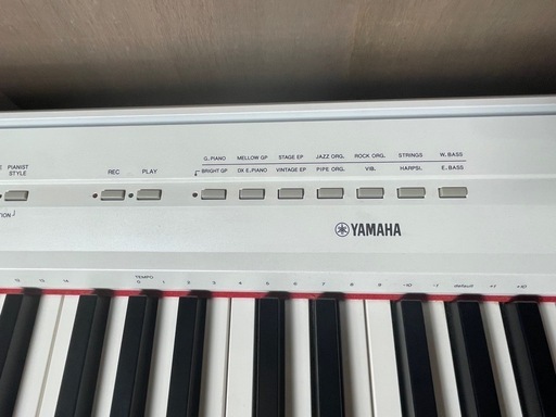 YAMAHAキーボードP-115 ホワイト