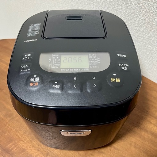 【取引完了】アイリスオーヤマ 炊飯器 10合 2023年製 RC-ME10-B 銘柄炊き  楽天市場】炊飯器 1升 一升炊き 10合 アイリスオーヤマ ブラック 
