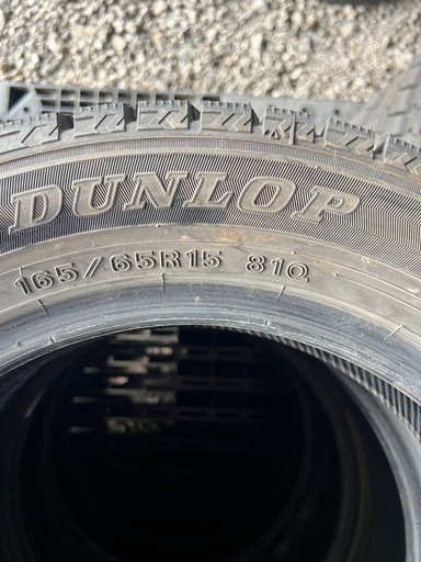 165/65R15, ダンロップ,2021年,4本