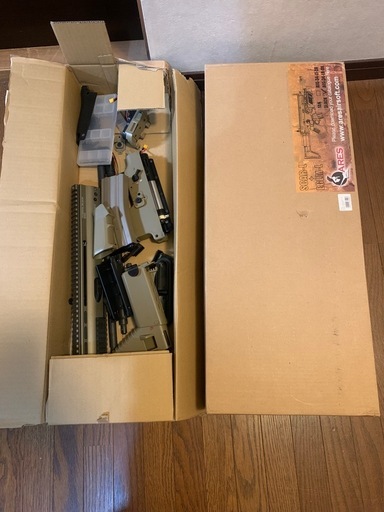 購入者決定　ARES   SCAR-L+EGLM-L   予備パーツ、装備品付き