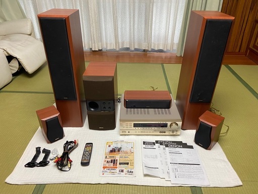 【早い者勝ち】DENON 5.1chホームシアター フルセット AVC-1550★6/10までの引き取り限定