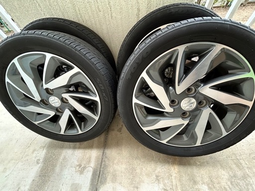 165/55r15 【純正15㌅ホイール付き･溝ほぼなし】