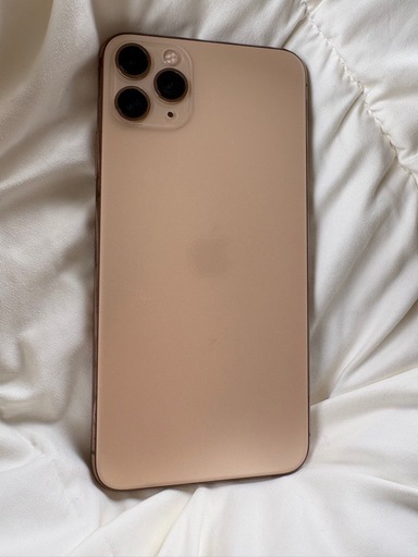 美品】iPhone 11 Pro Max 本体ピンクゴールド 画面割れなし 正規 