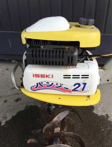 2026年最新】Yahoo!オークション -イセキ 耕運機 パンジー(農業機械)の h-358△ v 岐阜発/ イセキ/ パンジー21/ 管理機/ 耕運機/ 実動 動画実演は行なっておりません/ 現状品/ 管08c/ 