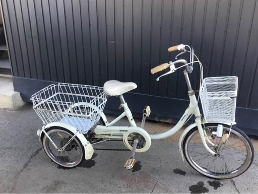 h-362△ v 岐阜発/ ブリジストン/ WAGON/ 大人用三輪自転車/ スイングあり/ 変速なし/ 走行確認/ 現状品/ r/ 