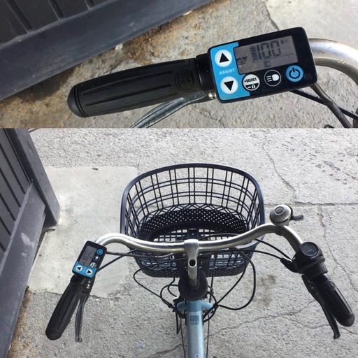 h-374△ v 岐阜発/ヤマハ電動アシスト自転車/PAS Babby/20インチ/3段変速/バッテリー8.7Ah/充電器なし/走行確