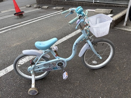自転車アナ雪