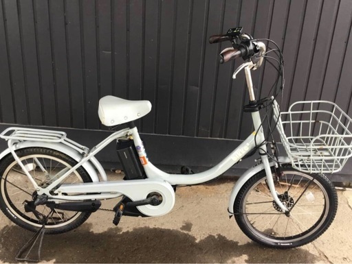 h-396v★岐阜発　BRIDGESTONE / bikke2 / 電動アシスト自転車 △ 20インチ / 3段変速 / 走行確認 /