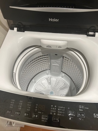 Haier製洗濯機JW-U55B 5.5kg 