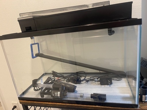 (お譲り確定しました！)GEX 60cm水槽 セット