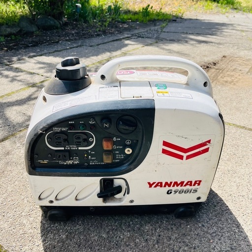 最終値下げ！今月のみの出品！ヤンマー インバーター 発電機 G900is 動作確認済   Yahoo!オークション - 「インバーター発電機 g900is」の落札相場・落札価格