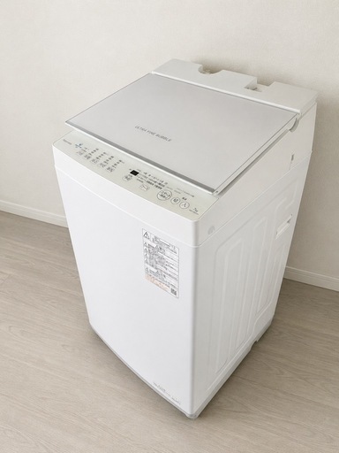 【至急】東芝 洗濯機 7kg 2022年製 AW-7DH2(W)｜小菅駅付近 引き取り限定