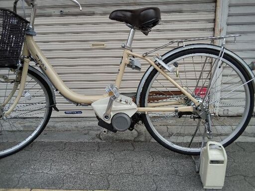 [車体のみ]YAMAHA PAS(ヤマハ パス)24吋 電動アシスト自転車(アイボリー