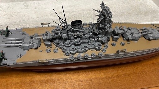 戦艦大和　模型　小西製作所　金属製