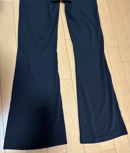 Lululemon ハイウエストアジアフィット ヨガフレアパンツM 黒
