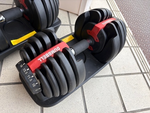 可変式ダンベル 最大24kg. 0609-04
