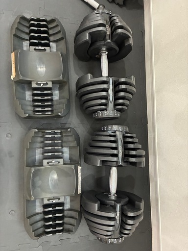 【リオレス】可変式ダンベル 5〜40kg 2個セット 筋トレ ベンチプレス デッドリフトなどに  