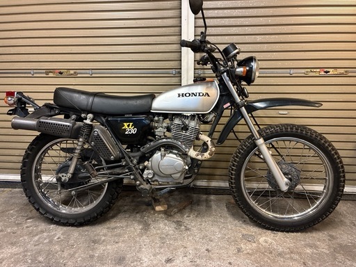 ホンダ　XL230 配送可能　支払いは現金or振り込みも可能