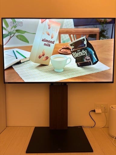 決まりました！東芝　REGZA 55インチ　台付き