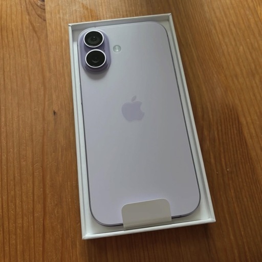 【美品】iPhone17 256GB  ラベンダー