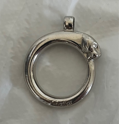 カルティエ Cartier パンテール キーリング シルバー