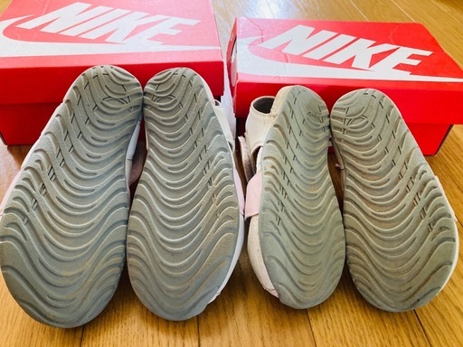 【ほぼ未使用】NIKEナイキサンダル子供靴14センチ17センチ