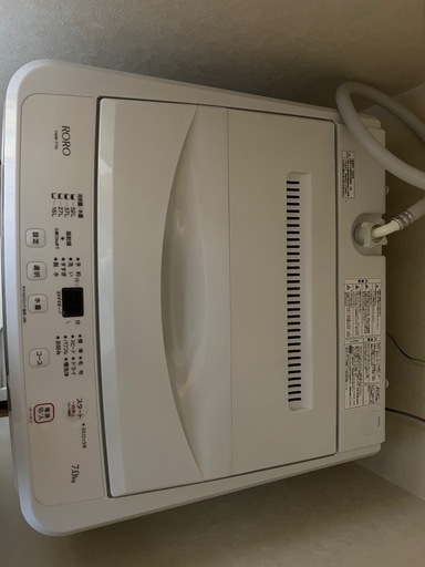 全自動電気洗濯機　YWM-T60L/T70L 保証書付