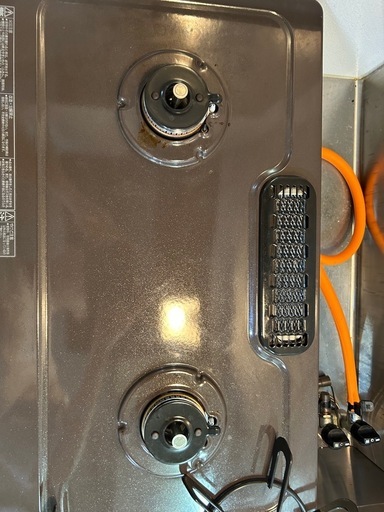 グリル付きテーブルコンロ　Paloma IC-S809BHA-R（右側強火力・LPガス）　保証書付