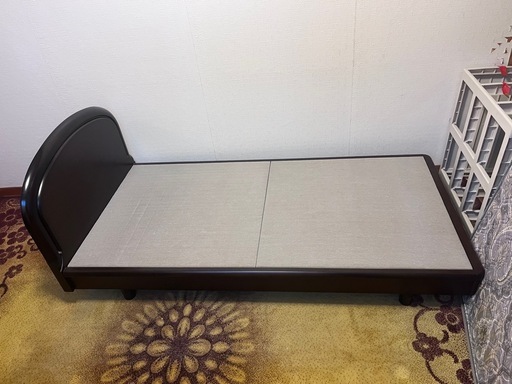シングルベッドとコイルマットレスセット中古 (Gabuccio) 大佐倉の寝具