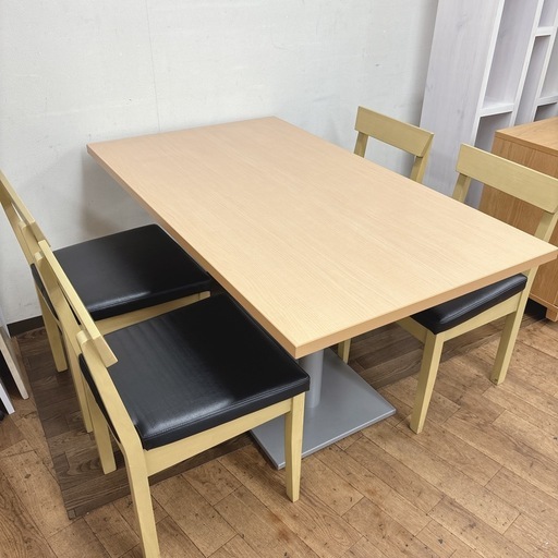 中古】名古屋市のダイニングセットを格安/激安/無料であげます・譲り 【🐤買取市場 柴田店】 I305 🌈 ジモティー限定価格！ 桜屋工業×パブリック ダイニングセット ⭐ クリーニング済