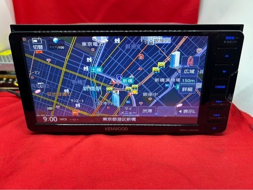 ⭐︎美品⭐︎KENWOOD 2025年地図　MDV-L404W 新品バックカメラ付き