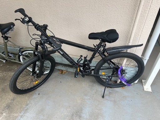 マウンテンバイクギア付き
