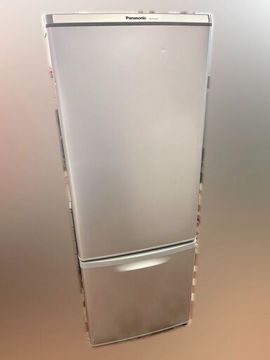 【自社配送は札幌市内限定】Panasonic/パナソニック 冷凍冷蔵庫 NR-B1746W-S 2014年製 168L 中古品 倉庫保