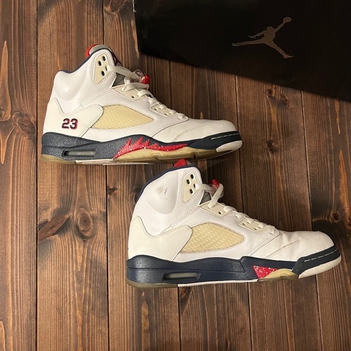 28cm Air Jordan 5 Retro Olympic ナイキ エアジョーダン5 レトロ 