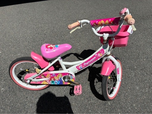 佐賀県の自転車 子供用自転車 プリンセスデザイン ピンク 【佐賀市直接